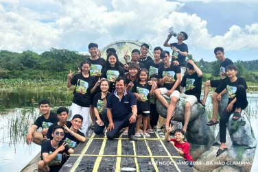 🏕 Chuyến Du Lịch Nghỉ Dưỡng Công Ty Kim Ngọc Đăng Tại Bà Hào Glamping – Hành Trình Gắn Kết Và Lan Tỏa Năng Lượng Tích Cực