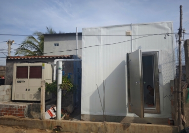 Cold storage for fresh fish in Ninh Thuan