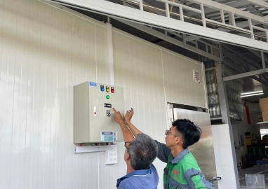 Cold storage for frozen food in An Giang