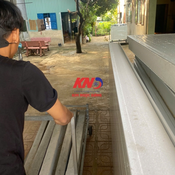 Kho lạnh bảo quản cá viên ở Bình Phước