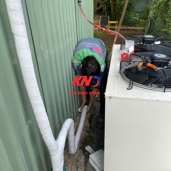 Kho lạnh bảo quản cá viên ở Bình Phước