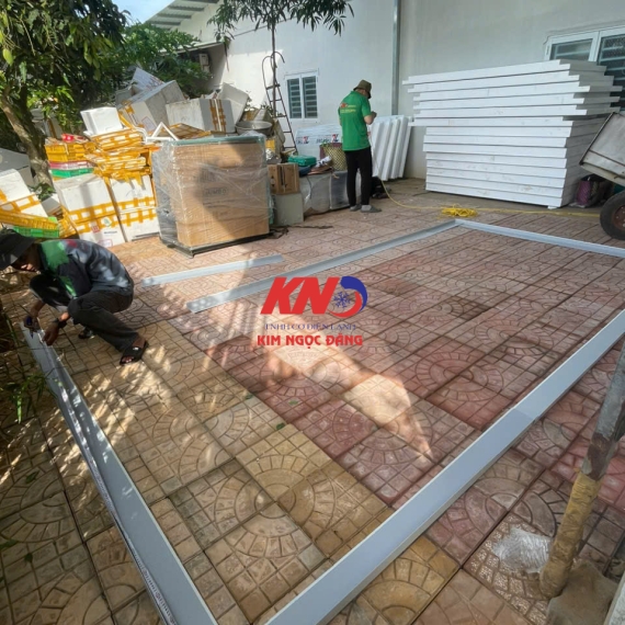 Kho lạnh bảo quản gel đắp mặt nạ gần sân bay Cần Thơ