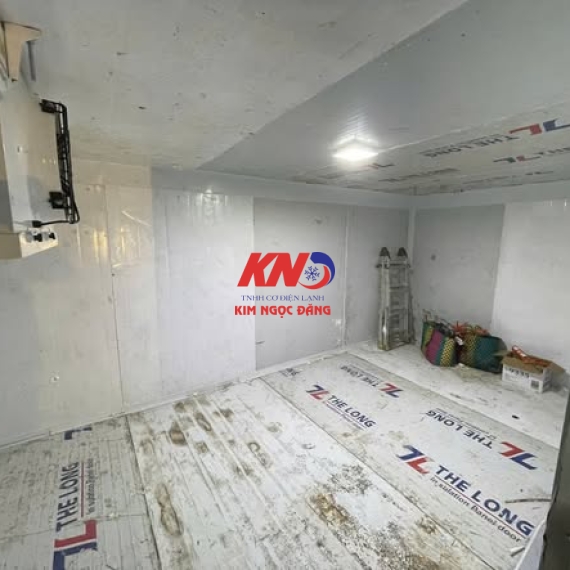 Thanh lý kho mát D5 x R2.5 x C2.5 (31.25m³) | Nhiệt độ -5°C đến +10°C |– Sẵn kho Sài Gòn