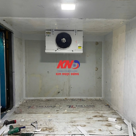 Thanh lý kho mát D5 x R2.5 x C2.5 (31.25m³) | Nhiệt độ -5°C đến +10°C |– Sẵn kho Sài Gòn