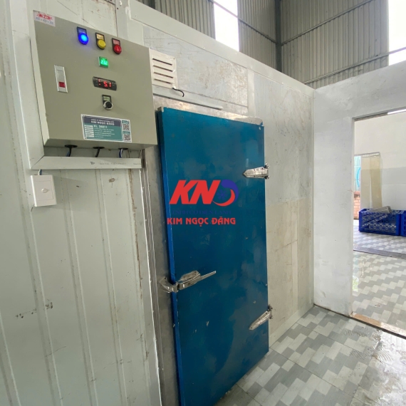 Thanh lý kho mát D5 x R2.5 x C2.5 (31.25m³) | Nhiệt độ -5°C đến +10°C |– Sẵn kho Sài Gòn